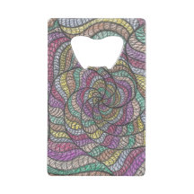 Diba | Arte Abstrata Colorida em Espiral Desenhada