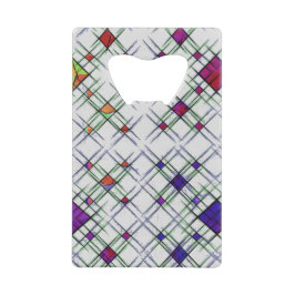 Abridor De Garrafa Cartão Em Forma De Crédito Frasco de Fração Quântica