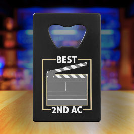 Abridor De Garrafa Cartão Em Forma De Crédito Melhor segundo AC - Presente da equipe de câmera