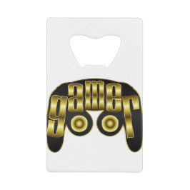 Abridor De Garrafa Cartão Em Forma De Crédito shirt-GAMER-02a