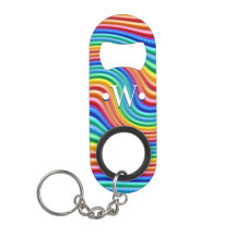 Aba do frasco do anel chave do Rainbow Prid