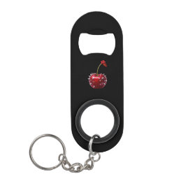 Abridor De Garrafa Chaveiro Bottle Opener with cherry design
