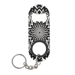 Abridor De Garrafa Chaveiro Harmonia B&W
