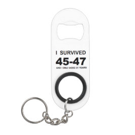Abridor De Garrafa Chaveiro I Survived 45-47