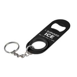 Abridor De Garrafa Chaveiro I Survived ICE