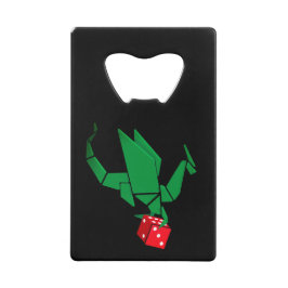 Abridor De Garrafa Em Forma De Carteira Abridor de garrafa dos dados do dragão