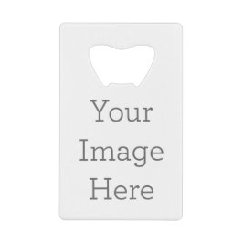 Abridor De Garrafa Em Forma De Carteira Crie seu próprio abridor de garrafas dimensionado