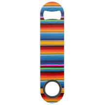 Azul Dourado Vermelho Mexicano Sarape