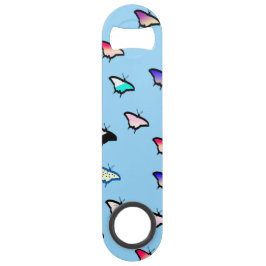 Abridor De Garrafa Speed Borboletas do inclinação na luz - abridor de