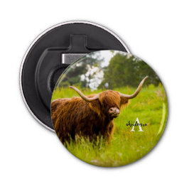 Abridor de garrafas de Vaca Highland