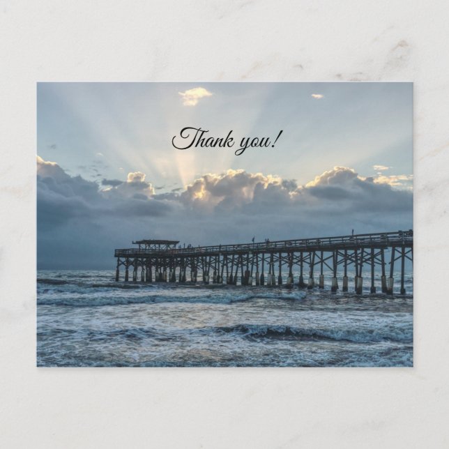 Abrindo caminho em Cocoa Cartão postal de agradeci (Frente)