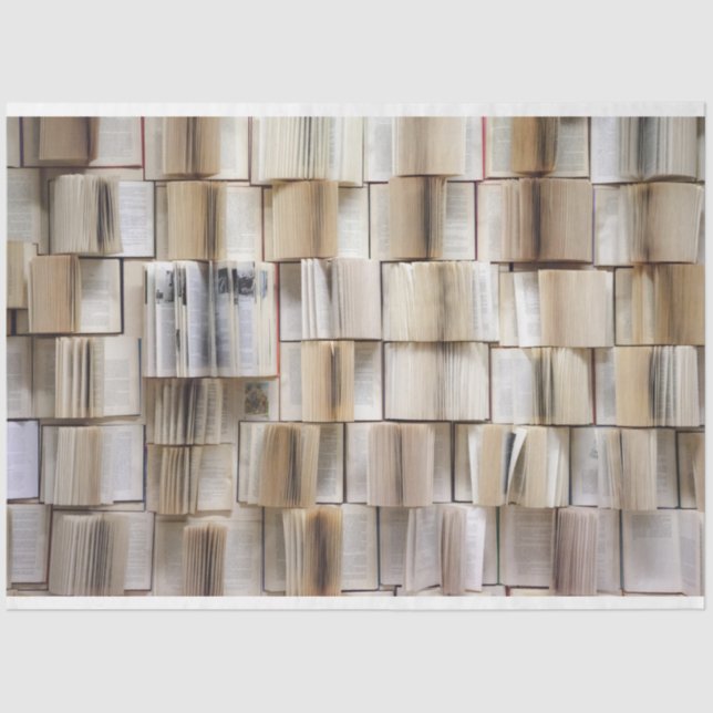 Abrir Livro em Papel Teclado de Decoupage em Segun (Frente )