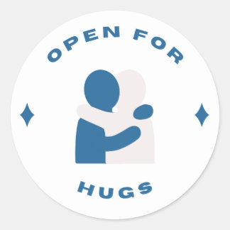 Abrir para adesivos Hugs
