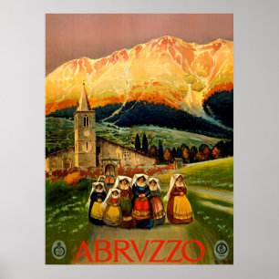 Abruzzo Itália Poster
