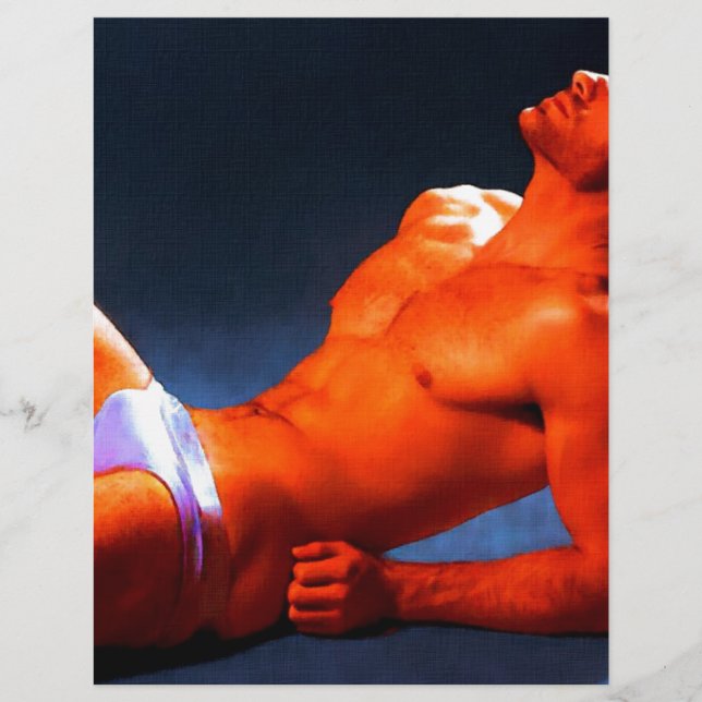 Abs Burning - pintura original (Frente)