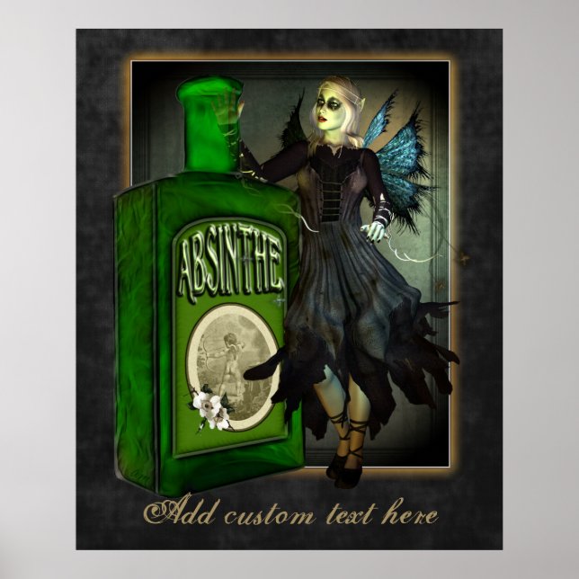 Absinthe Faerie Poster Personalizada (Frente)