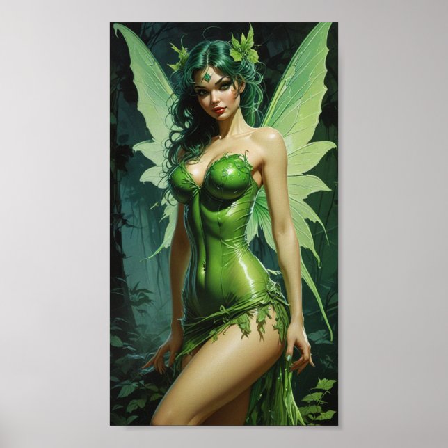 Absinthe Green Fairy Poster (Frente)