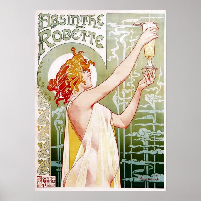 Absinthe Robette Poster (Frente)
