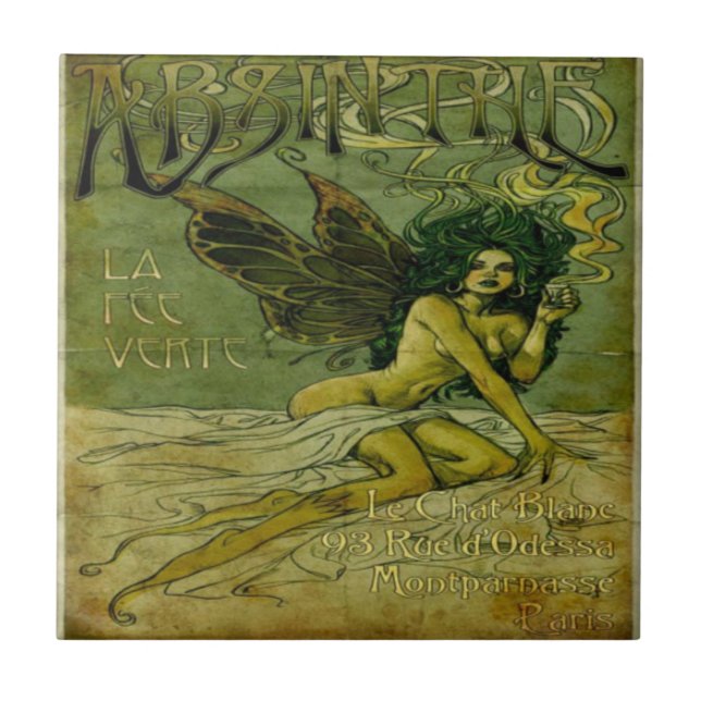 Absinthe Vintage Green Fairy (Frente)