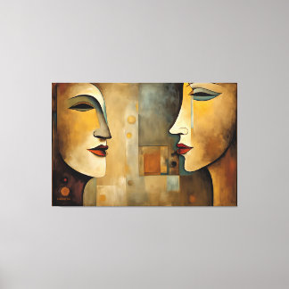 ABSTR_25-089 Abstrato Art Canvas Impressão