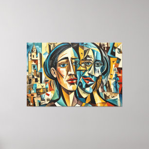 ABSTR_25-097 Abstrato Art Canvas Impressão