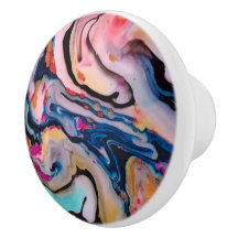 Abstração Colorida da Marcha de Fluidos