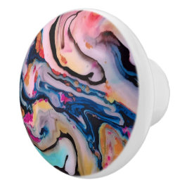 Abstração Colorida da Marcha de Fluidos