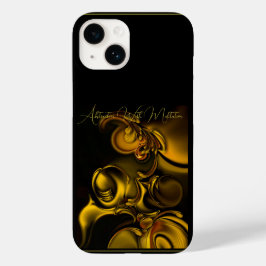 "Abstração com Meditação", iPhone 14 Case