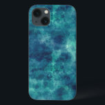 Abstração da Aquarela Azul<br><div class="desc">Pintagem de abstrato com cor azul e lacrimejante ombre nublada.</div>