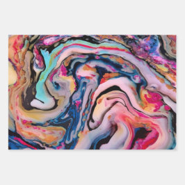 Abstração de fantasia colorida