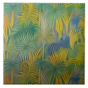 Abstração de Sonhos Tropicais
