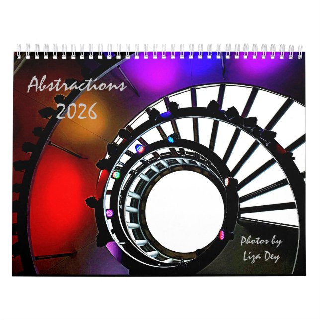 Abstrações 2026, Calendário de Liza Dey (Capa)