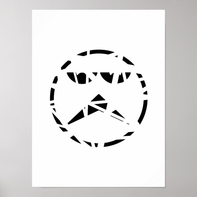 Abstract Asymmetry Poster (Frente)