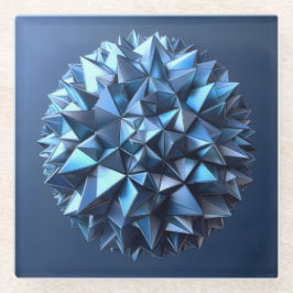 abstract ball of irregular pyramides