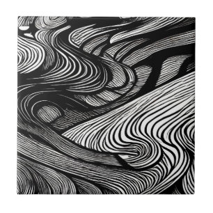 ABSTRACT BLACK AND WHITE
