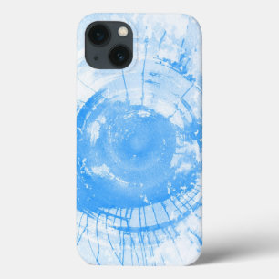 Abstract blue watercolor background, texture. 2