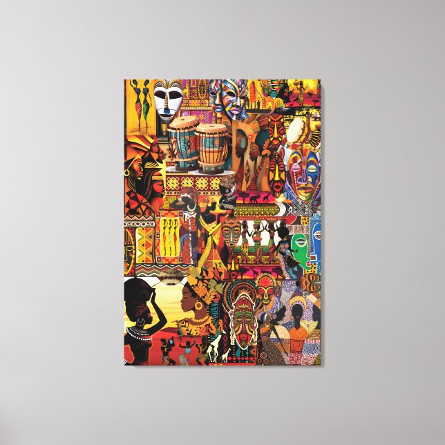 Abstract Canvas Wall Art – Modern Gallery Home Déc (Frente)