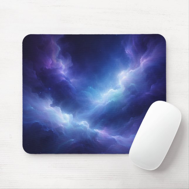 Abstract Deep Space Mouse Pad (Com mouse)