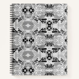 Abstract design themed notebook for writing