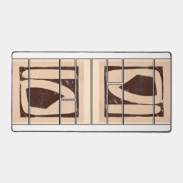 Abstract Desktop mats