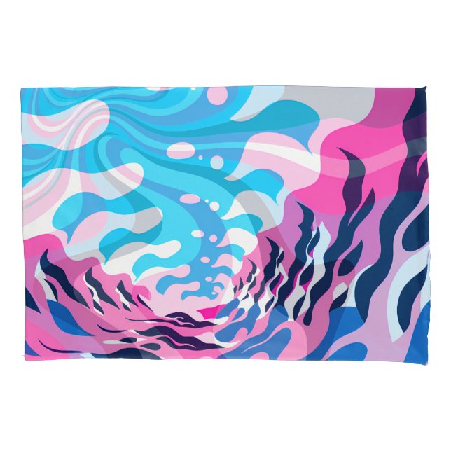 Abstract Dream Wave – Vibrant Surreal Flow (Frente)
