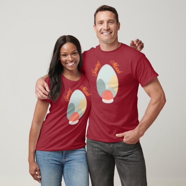 Abstract Easter Egg – Modern Art - camiseta (Unissex)