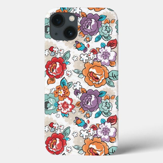 Abstract Elegance floral pattern 5 (Verso)