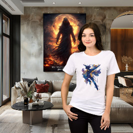 Abstract Figure Skater | Fluid Ink Watercolor