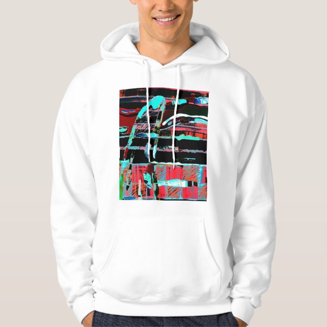 Abstract Freedom – Custom Adult Pullover Hoodie (Frente)