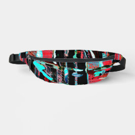 Abstract Freedom – Print Cut Sew Fanny Pack