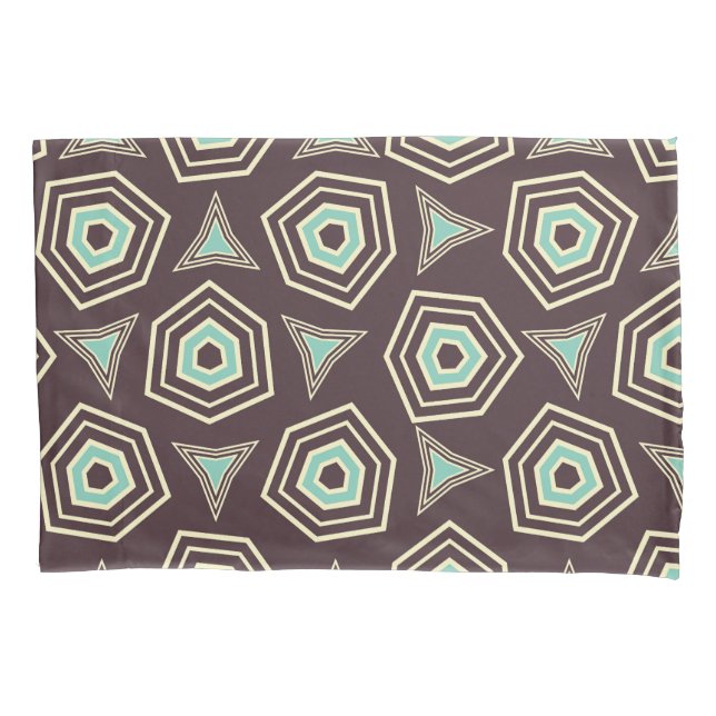 Abstract geometric pattern with layered pentagons  (Frente-Esquerda)