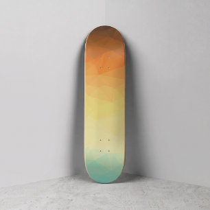 Abstract Geometric Skateboard