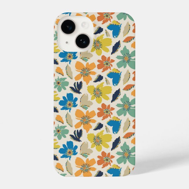 Abstract Hand-Drawn Boho Floral Pattern (Verso)