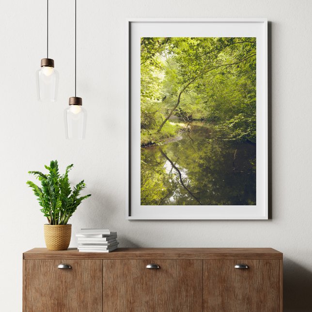 Abstract Nature Wall Art – Modern Landscape Poster (Criador carregado)